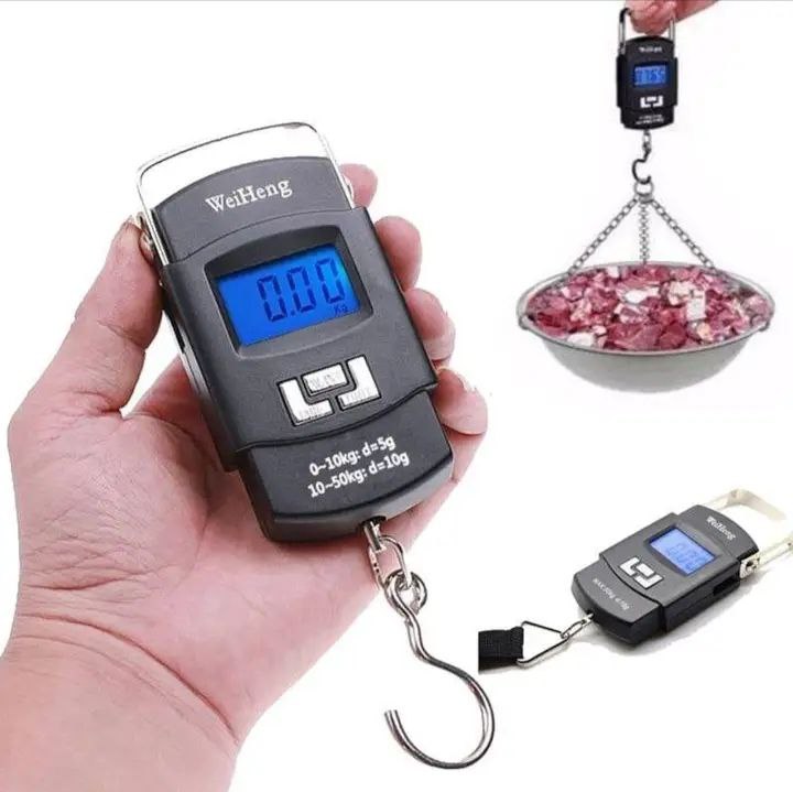 ডিজিটাল ওজন মাপার স্কেল - Portable Electronic Hanging Scale